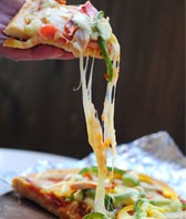 奥尔良烤鸡腿土豆披萨