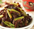 干煸牛肉丝的做法