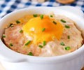 咸蛋蒸肉饼
